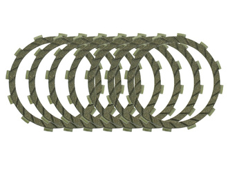 tarcze sprzęgłowe kawasaki kx 250b1/c1/c2`82-84 (ebs4465)